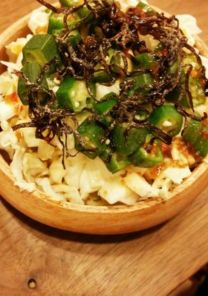 シャキシャキ長芋とオクラの旨サラダ♡♡-レシピのメイン写真