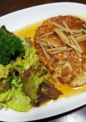 簡単なめらか豆腐ハンバーグ-レシピのメイン写真