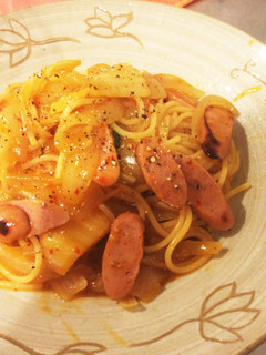 キムチクリーム☆ワンポットパスタ-レシピのメイン写真