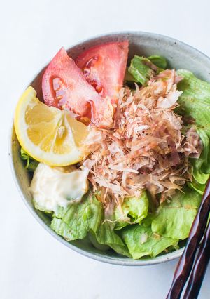 簡単サラダうどん-レシピのメイン写真