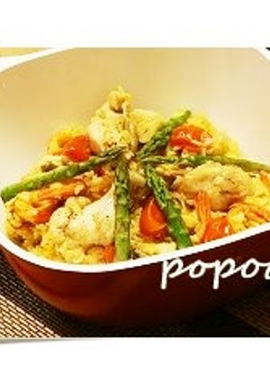 ごちそうパエリア☆炊飯器で簡単-レシピのメイン写真