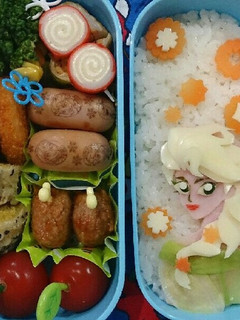 アナ雪・エルサのキャラ弁♡-レシピのメイン写真