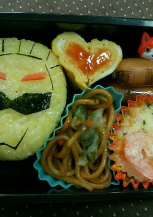 キャラ弁 ジュウオウジャー ライオン-レシピのメイン写真