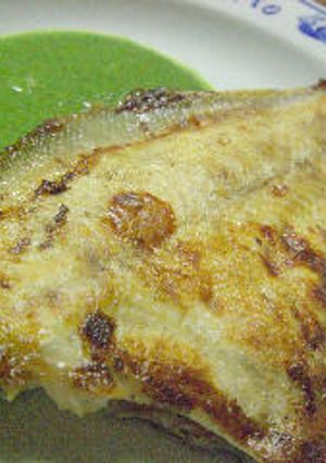 白身魚のムニエル ほうれん草ソース-レシピのメイン写真