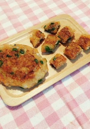 離乳食♡手づかみ♡モチモチお魚じゃが焼き-レシピのメイン写真