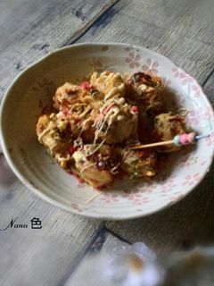 たこ焼き風!シューマイ天ぷら-レシピのメイン写真