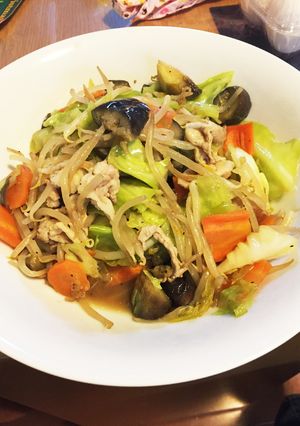 鶏ガラ 野菜炒め-レシピのメイン写真