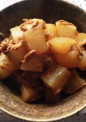 給食の味♪甘からツナと大根のカレー炒め煮-レシピのメイン写真