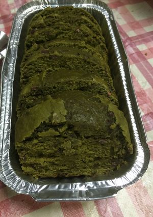 抹茶とつぶあんのパウンドケーキ♡-レシピのメイン写真