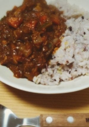 トマトキーマカレー-レシピのメイン写真