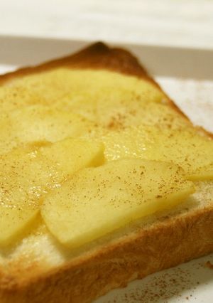 しょうがとりんごのトースト-レシピのメイン写真