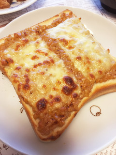 のせるだけ!納豆トースト-レシピのメイン写真