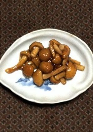 なめこの炒り煮-レシピのメイン写真