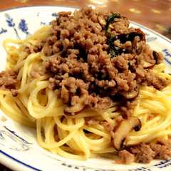 簡単ランチ＊ひき肉のペペロンチーノ-レシピのメイン写真