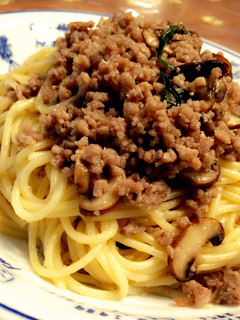 簡単ランチ*ひき肉のペペロンチーノ-レシピのメイン写真