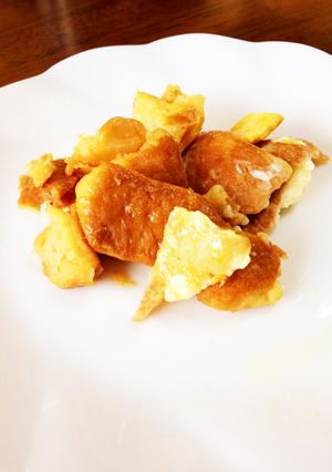 あまったパンの耳フレンチトースト-レシピのメイン写真