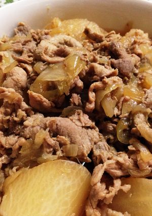 そのまんま豚肉大根です！-レシピのメイン写真