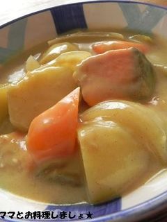 簡単★鮭のカレー豆乳シチュー-レシピのメイン写真