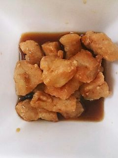 お弁当おかず★ささみの唐揚げ甘酢和え-レシピのメイン写真