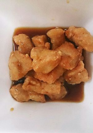 お弁当おかず★ささみの唐揚げ甘酢和え-レシピのメイン写真