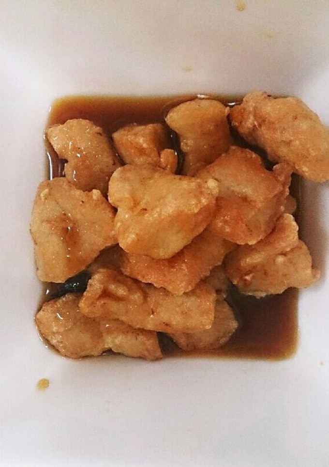 お弁当おかず★ささみの唐揚げ甘酢和え-レシピのメイン写真