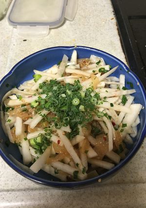 大根の中華くらげ和え-レシピのメイン写真