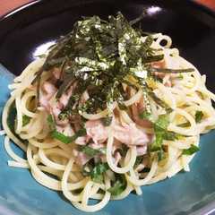 รูปของ 茹でて混ぜるだけ☆ツナと大葉の簡単パスタ