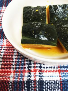 レンジ&めんつゆで簡単!カボチャの煮物-レシピのメイン写真