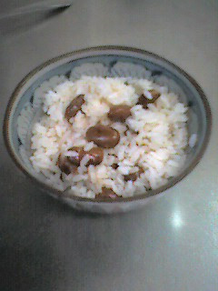 煮豆でおいしい♪お豆のおこわ-レシピのメイン写真