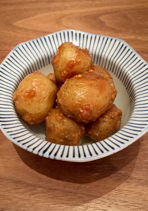 簡単！新じゃがの甘味噌炒め-レシピのメイン写真