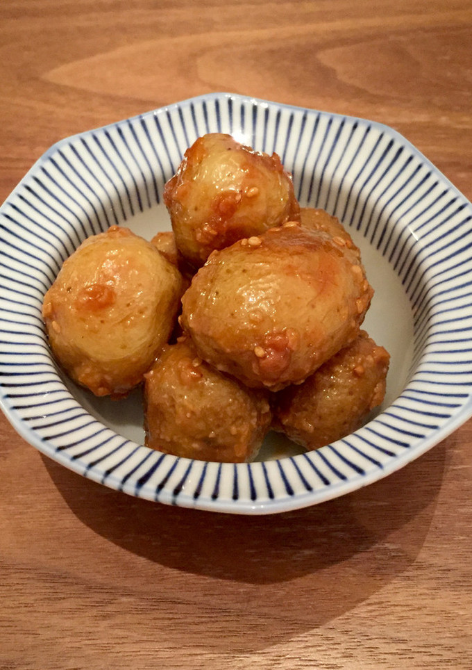 簡単！新じゃがの甘味噌炒め-レシピのメイン写真