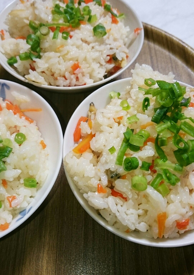 超簡単♡あさりの炊き込みご飯-レシピのメイン写真