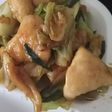 鶏胸肉とキャベツニラ炒め☆