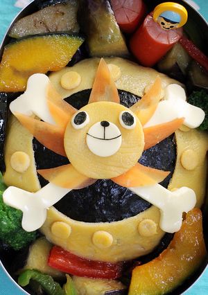 ワンピース☆サウザンドサニー号のキャラ弁-レシピのメイン写真