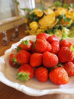いちご(苺)の洗い方-レシピのメイン写真