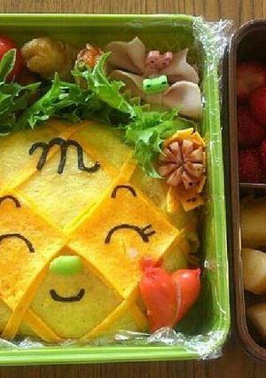 メロンパンナ　キャラ弁♪-レシピのメイン写真