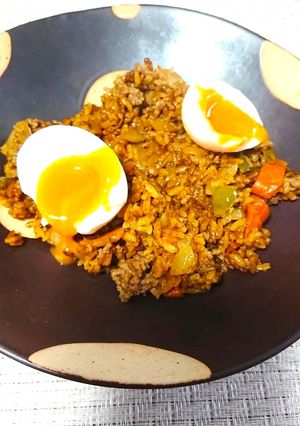 炊飯器でスパイシーキーマカレー-レシピのメイン写真