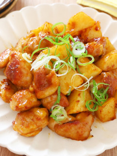 大人気♡鶏肉とじゃがいものコチュマヨ焼き-レシピのメイン写真