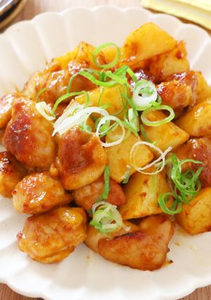 大人気♡鶏肉とじゃがいものコチュマヨ焼き-レシピのメイン写真