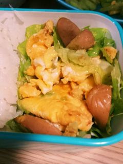 春キャベツと卵とウインナーの中華炒め-レシピのメイン写真