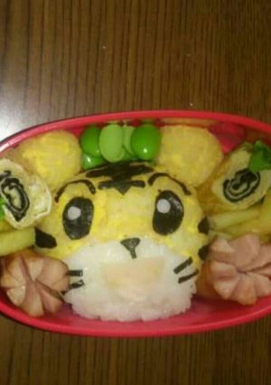 しまじろう　キャラ弁♪-レシピのメイン写真