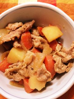 味噌味もいける♪味噌肉じゃが☆-レシピのメイン写真
