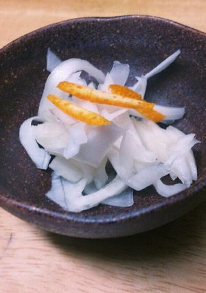 大根の皮で簡単！甘酢漬け-レシピのメイン写真