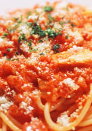 トマトクリームスパゲッティ-レシピのメイン写真