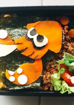 スプラトゥーン イカのキャラ弁-レシピのメイン写真