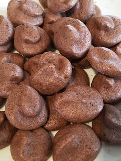 金平糖様　メレンゲクッキー　焼き菓子　チョコ Chocolate Meringue cookies ] Chef Patissier teaches you