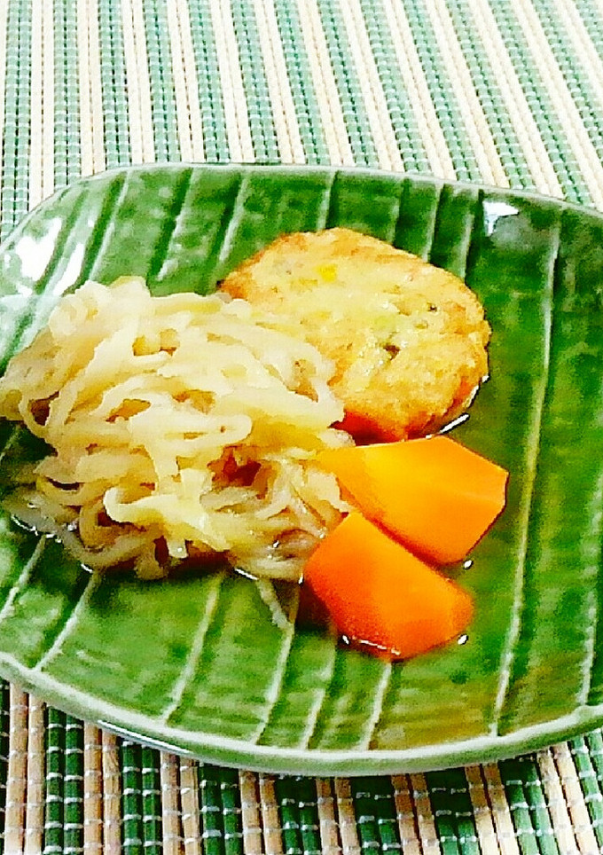 切り干し大根とがんもどきの煮物♪-レシピのメイン写真