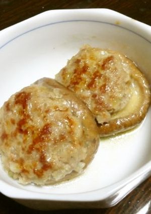 肉厚椎茸の肉詰め-レシピのメイン写真
