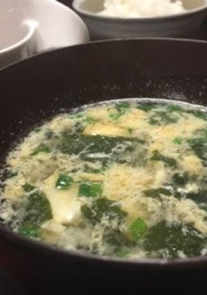 卵とわかめの中華スープ-レシピのメイン写真