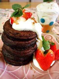 お砂糖なし。バナナと卵の粉なしパンケーキ-レシピのメイン写真